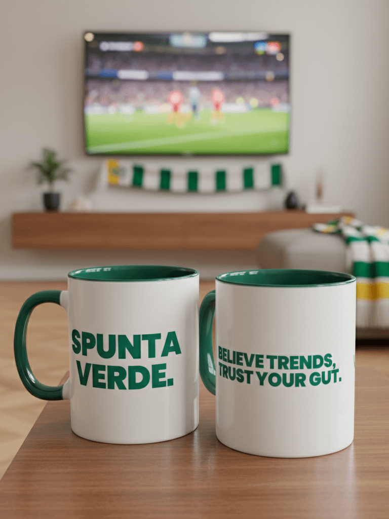 MY BOOKMAKER HATES ME Ceramic Mug with Dark Green Inside product image (2)