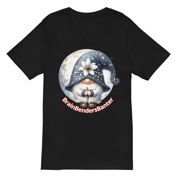 Moonlit Gnome V-Neck Tee product image (2)