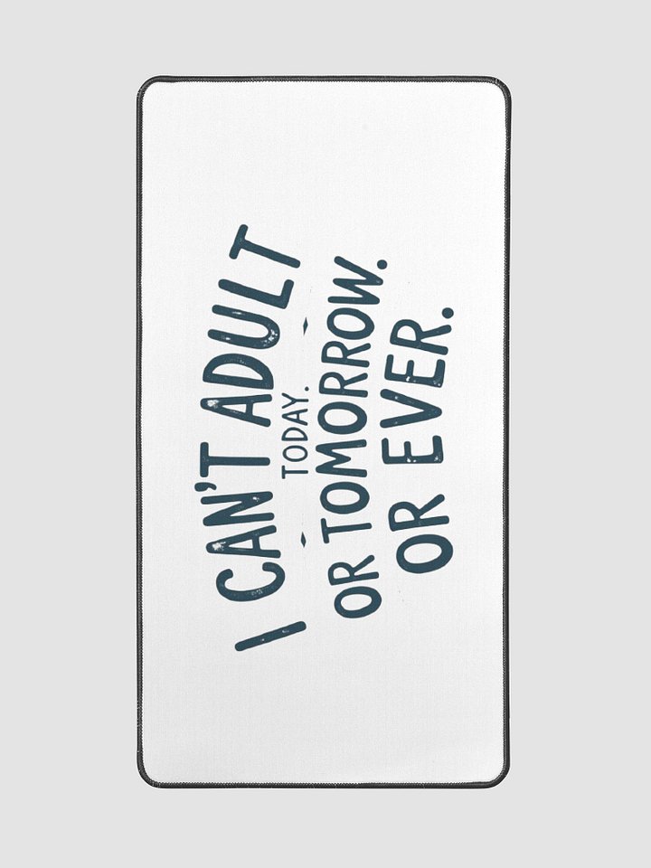 Playful Procrastination Desk Mat product image (2)