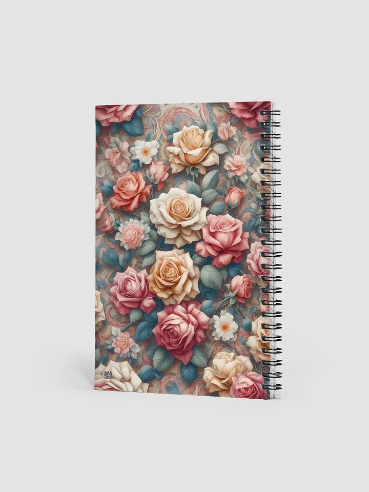 Royal Floral Spiral Notebook product image (2)