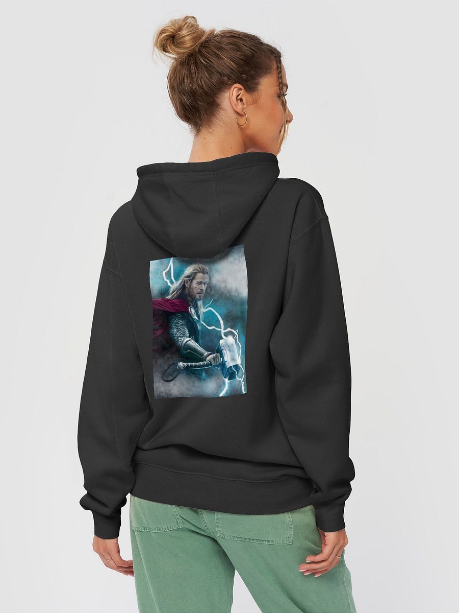 Thor Premium Unisex Pullover Hoodie [Backside Print] product image (1)