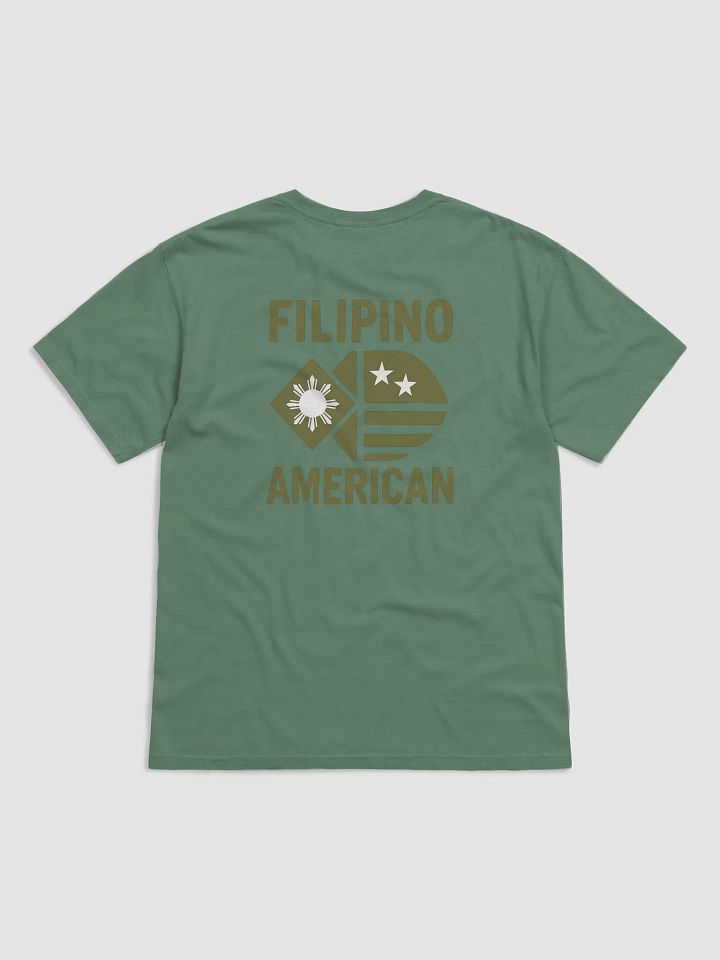 Filipino American Flag Fusion T-Shirt product image (2)