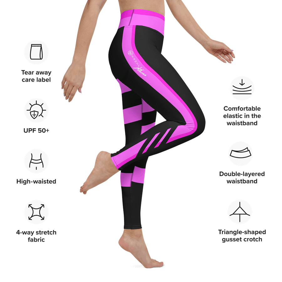 Smashley Fitness - Fitness Pink Yoga Leggings product image (6)