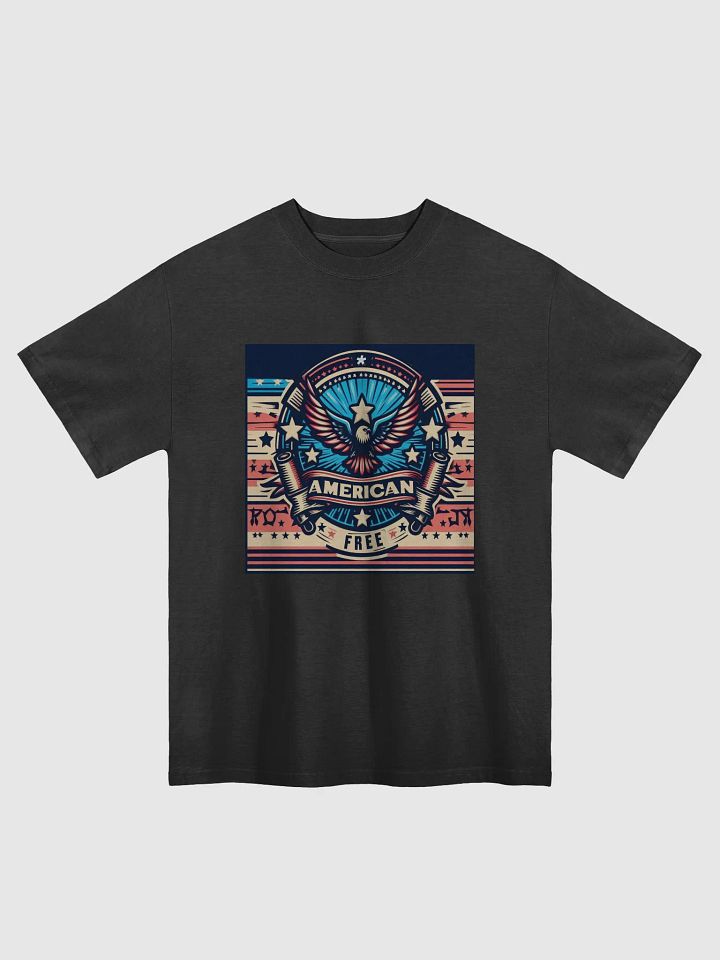 American Freedom Eagle Oversized Tee product image (4)