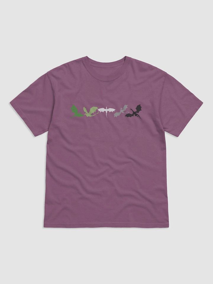 Aromantic Pride Dragons Man's T-shirt product image (5)