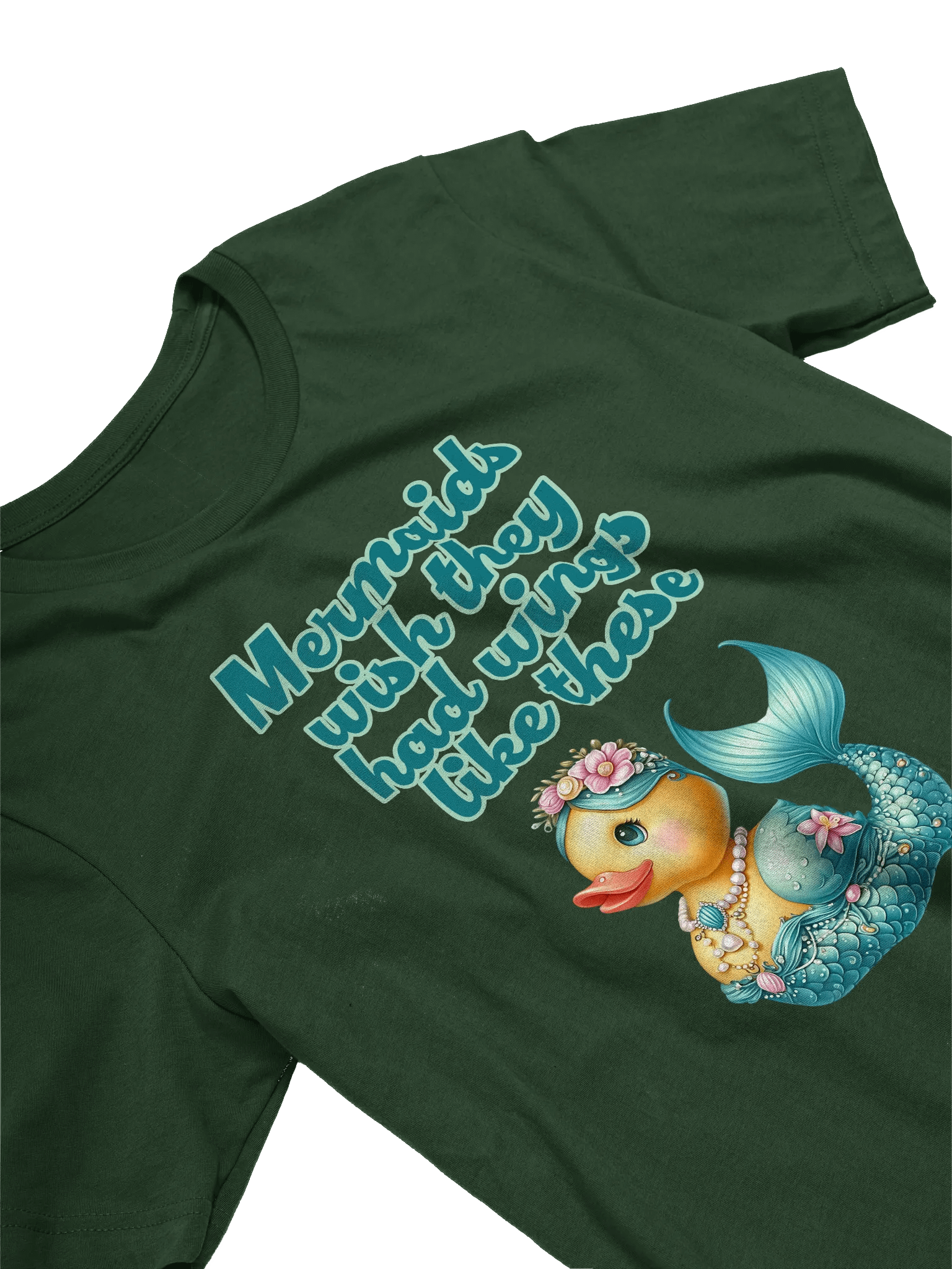 Mermaid Duck Winged T-Shirt product image (2)