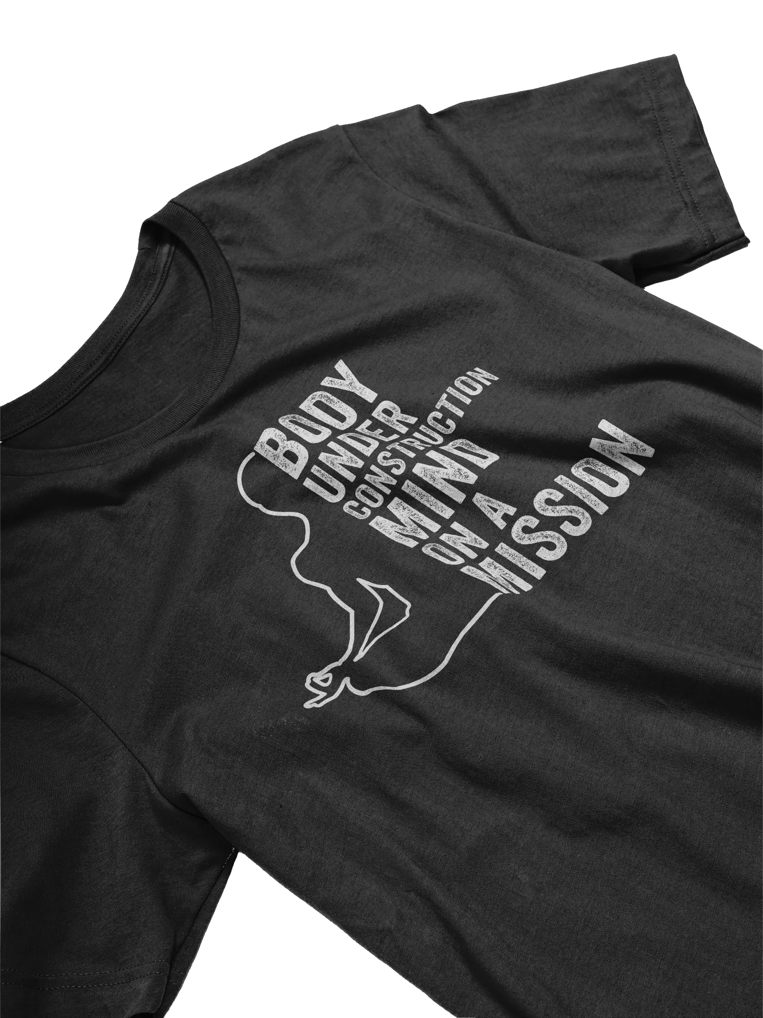 Body Under Construction Mind On A Mission -T-Shirt product image (3)