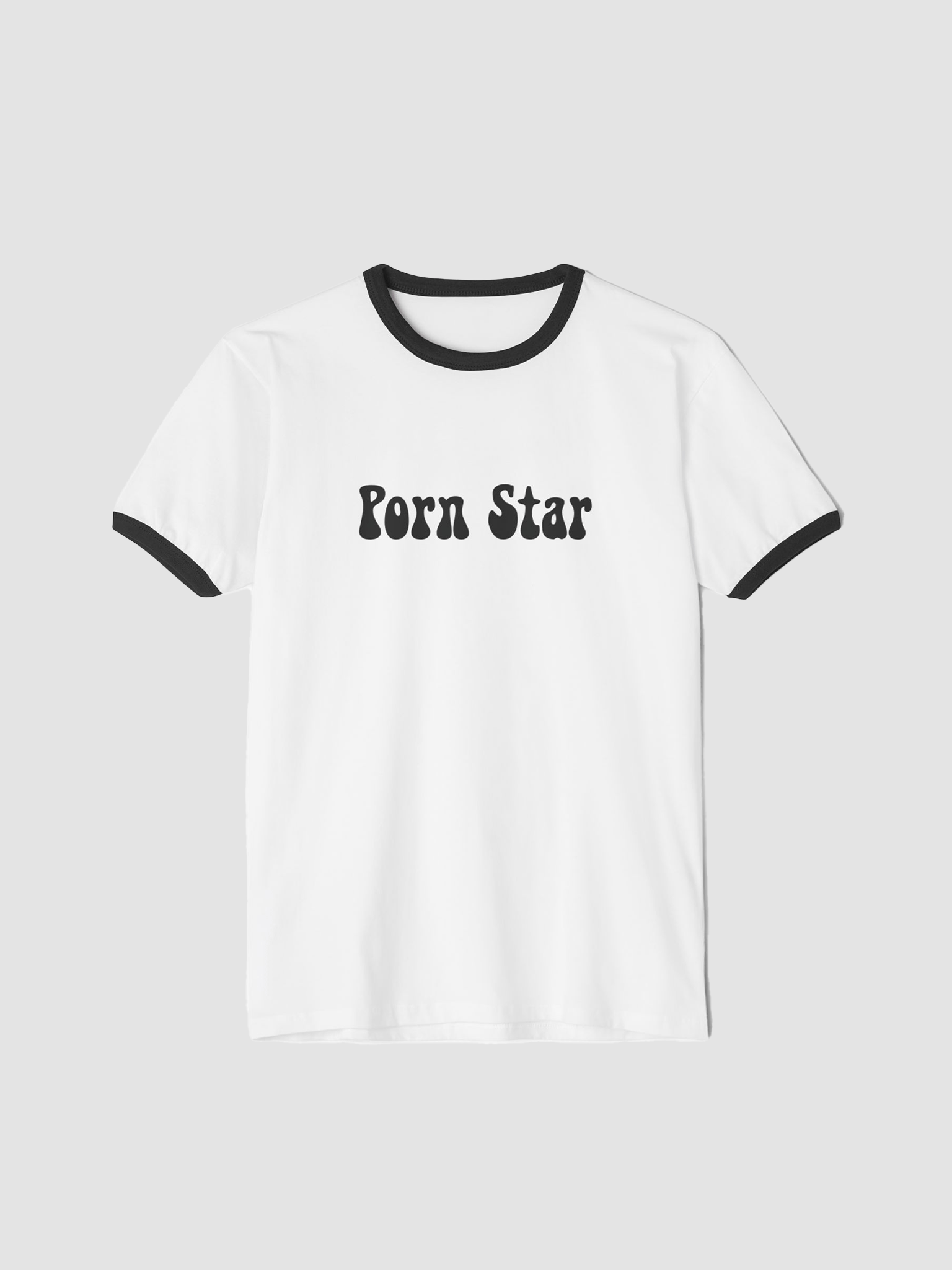 PornStar Ringer T-Shirt product image (1)