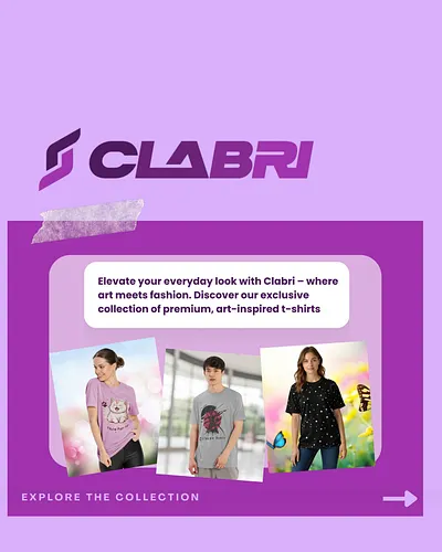 At Clabri, every t-shirt tells a unique story. From bold graphics to subtle art, our designs speak to your style and spirit. ...