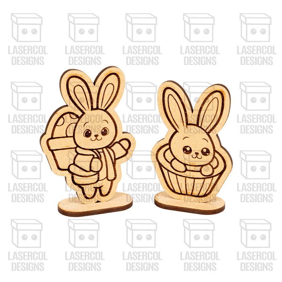 Easter Cutouts With Base Set 7 - Laser Cut Files product image (6)