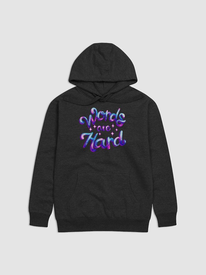 Cosmic Words Are Hard Unisex Hoodie product image (5)