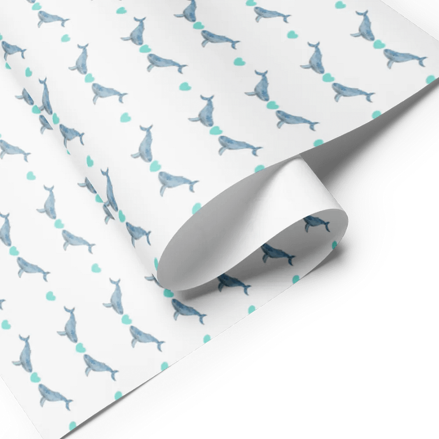 Humpback Whale Wrapping Paper product image (3)