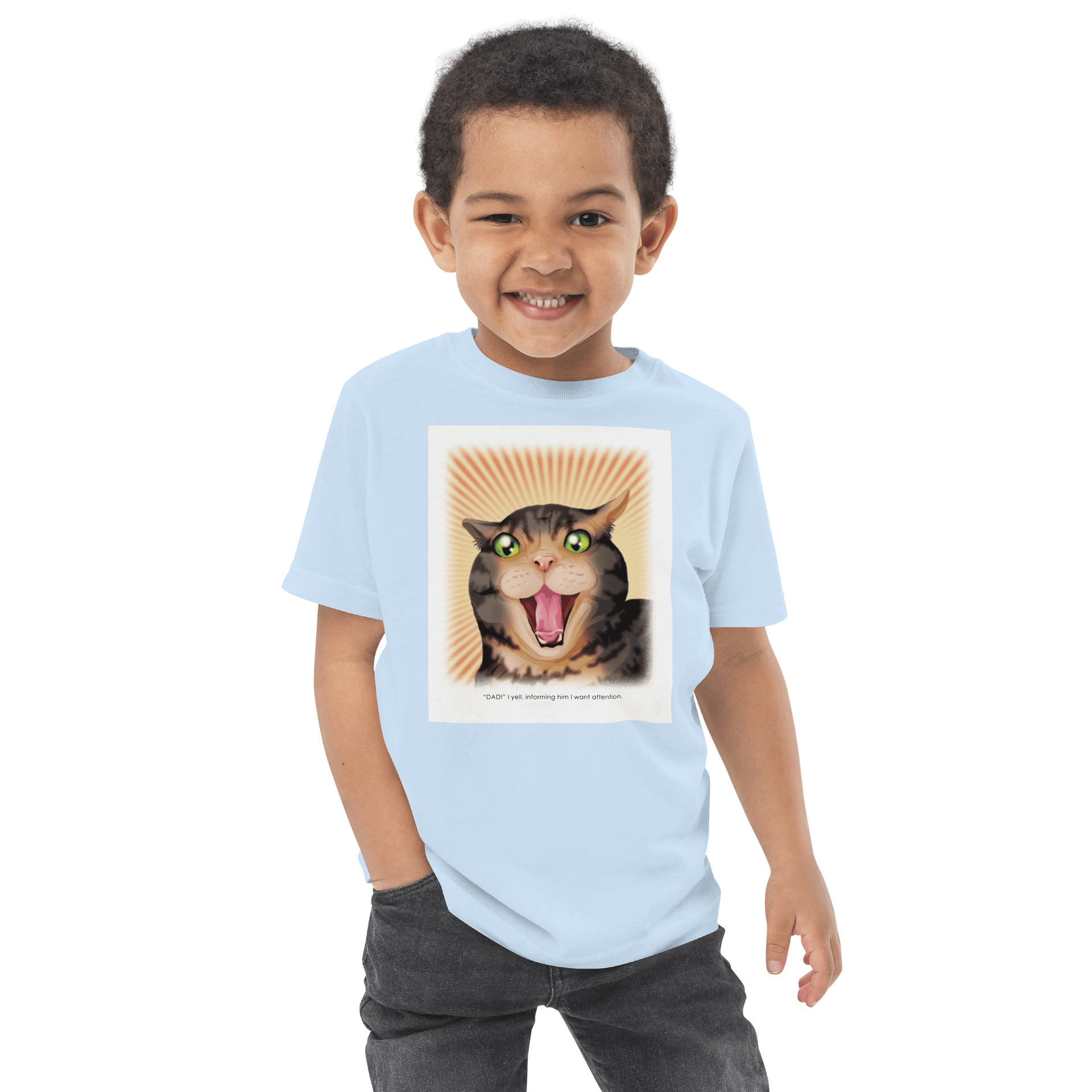 Gar the Great I Want Attention Toddler Jersey T-Shirt product image (16)
