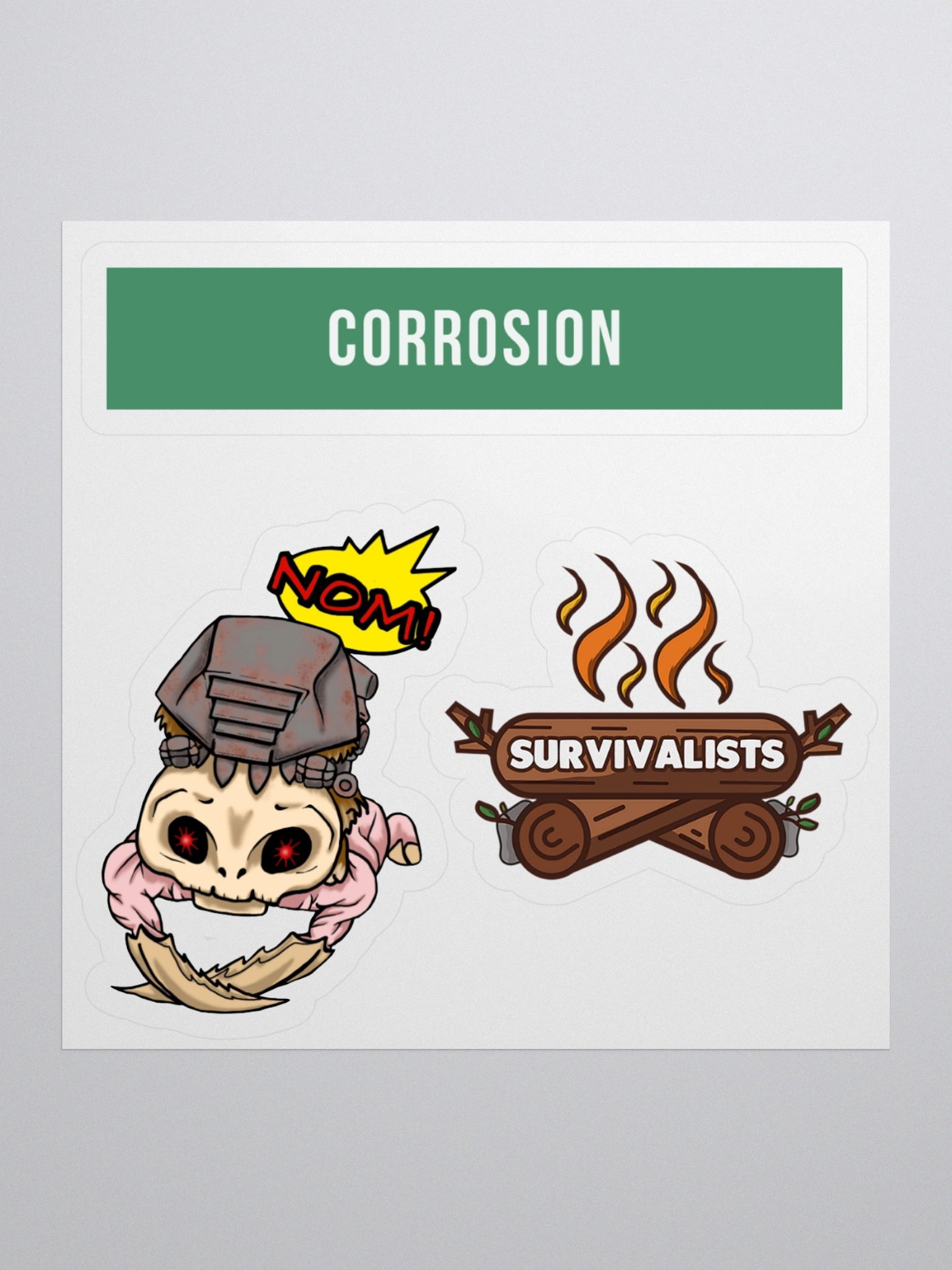 Corrosion/Minerdva/Survivalists Sticker Set product image (1)