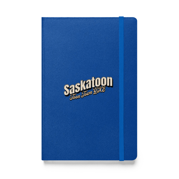 Saskatoon Toon Town YXE Hardcover Notebook product image (1)