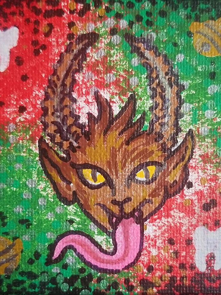 Pint-Sized Krampus Print product image (1)