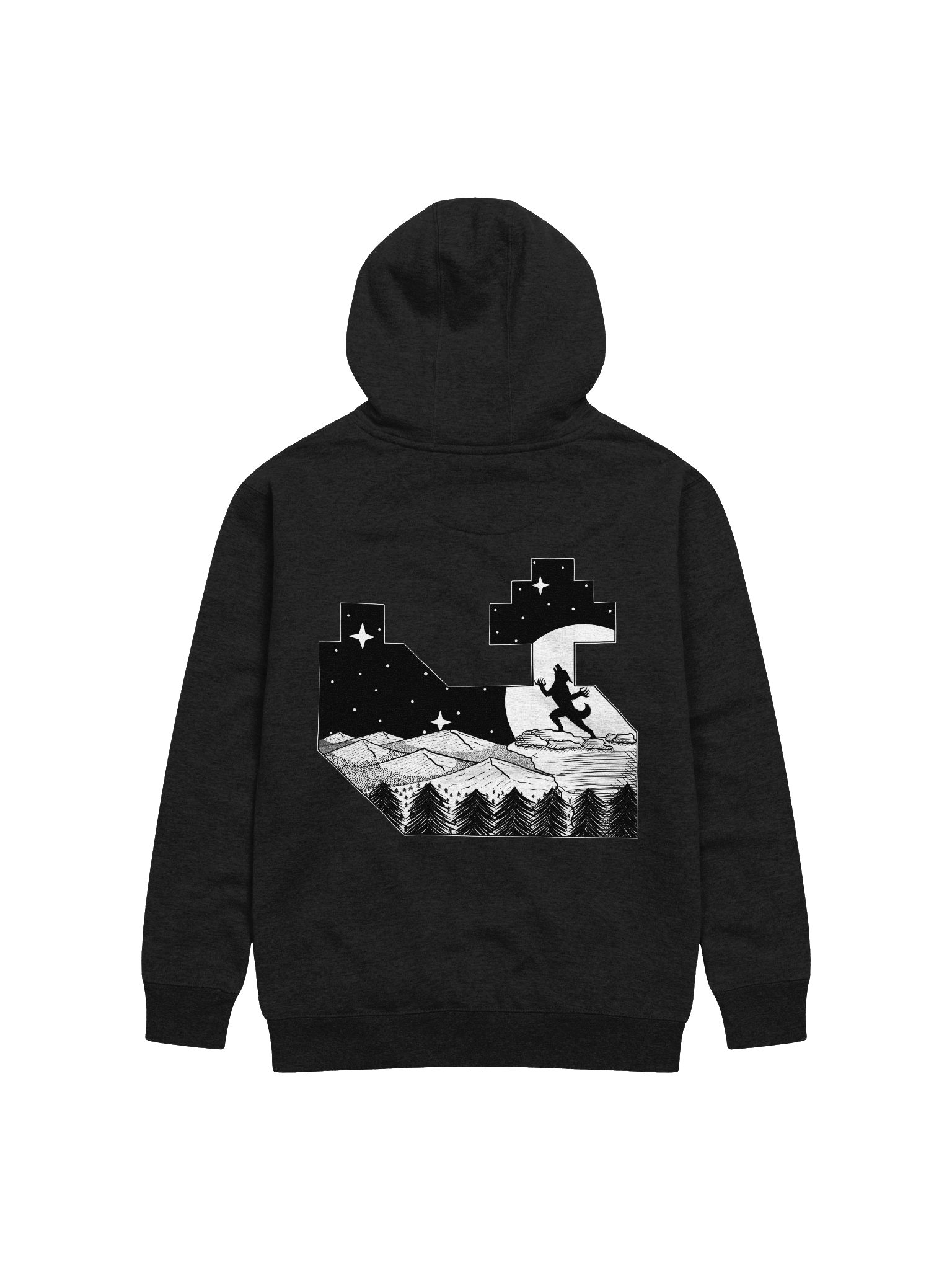 Cry of the Wolf - Halloween 2025 Ltd. Unisex Premium Hoodie product image (2)