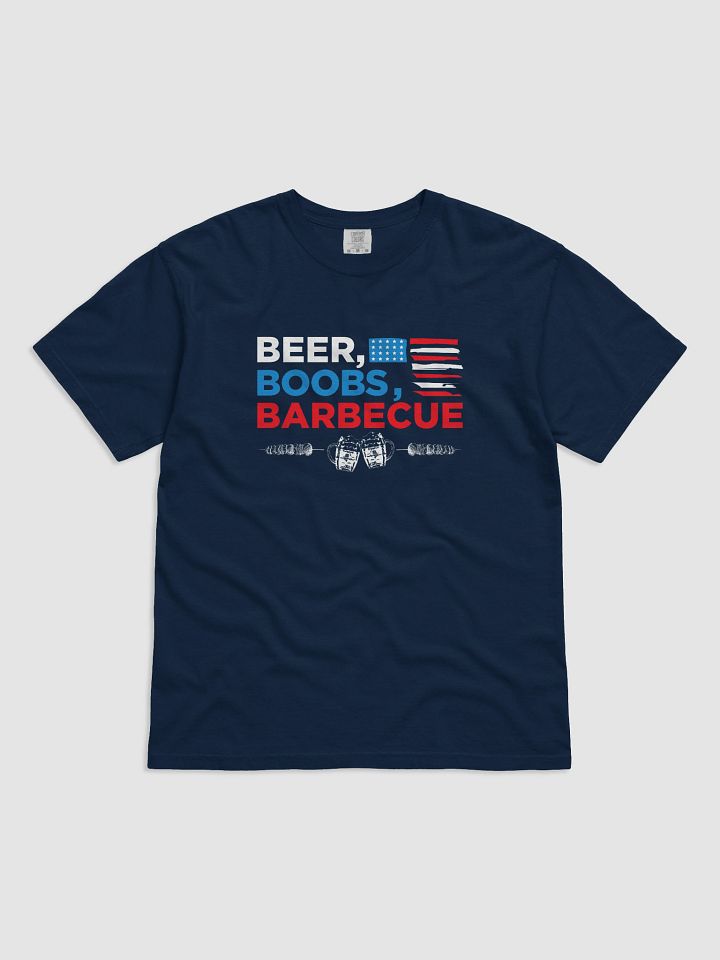 Beer, Boobs, Barbecue Tee product image (4)