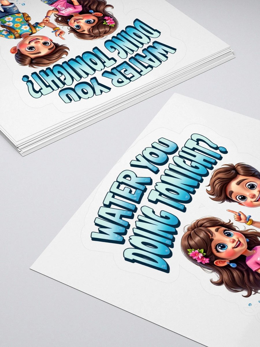Splashing Adventure Kiss Cut Stickers product image (12)