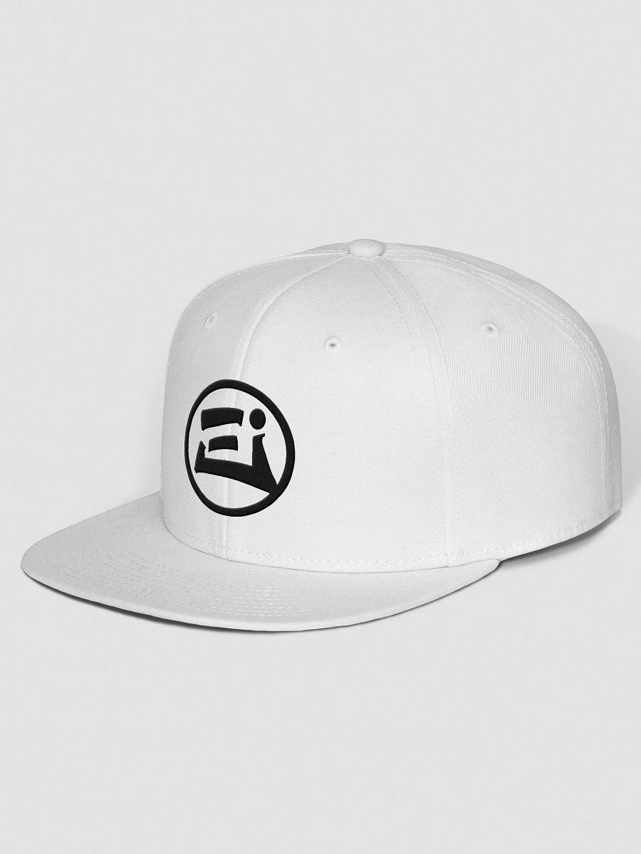 Black (Classic) EJI Icon Wool Blend Snapback Cap product image (6)
