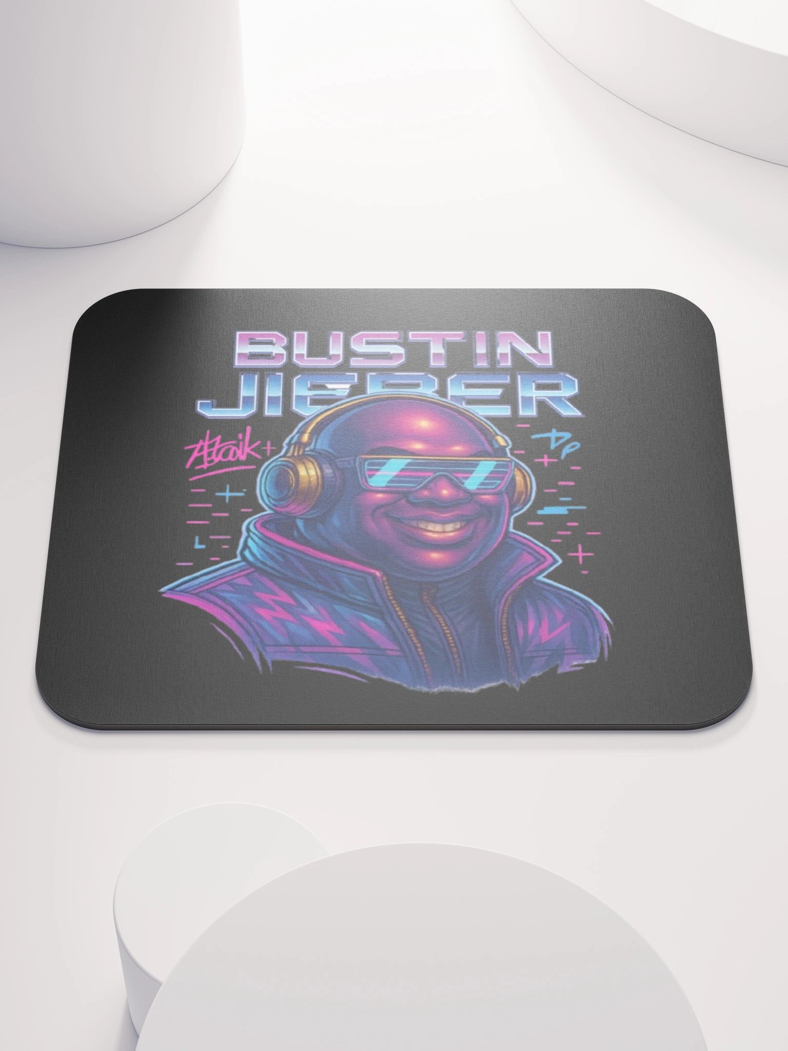 Neon Nights Mouse Pad product image (1)