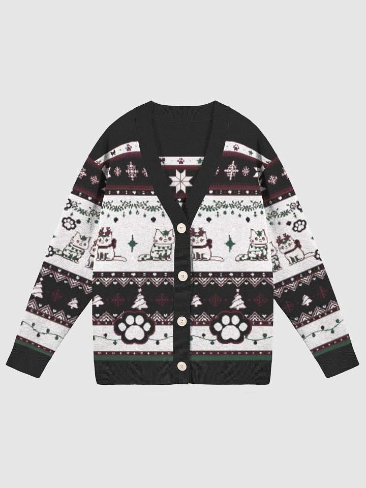 Black Christmas Cardigan product image (1)