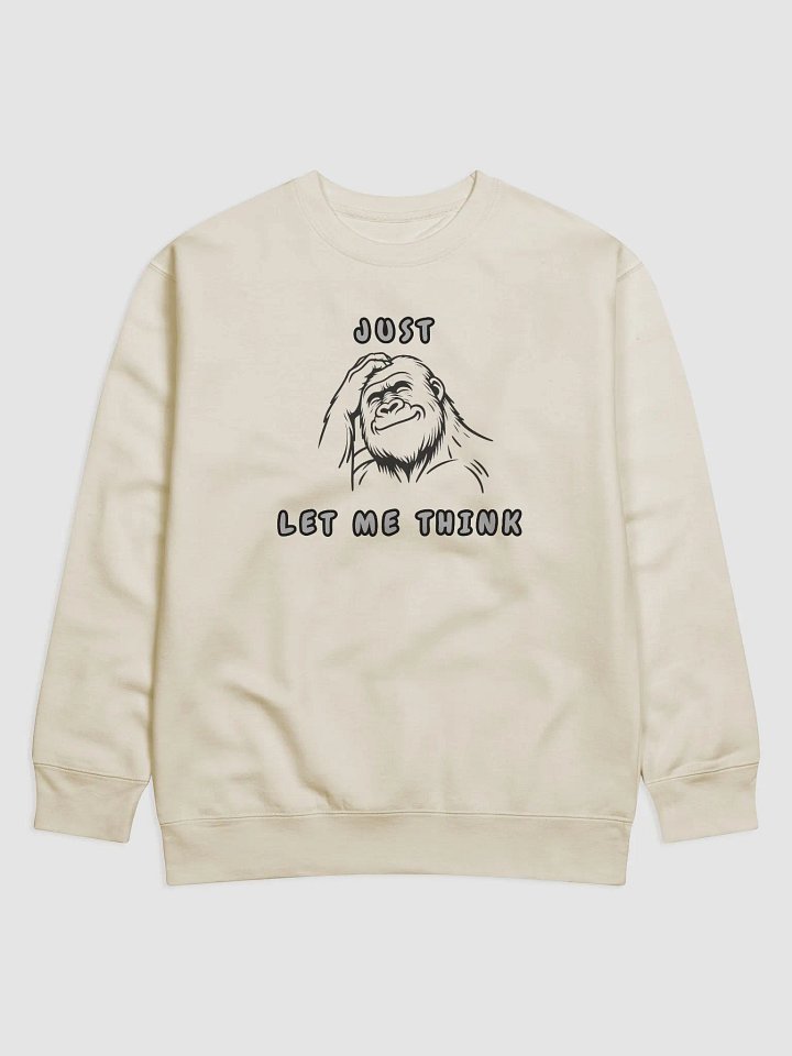 Contemplative Gorilla Premium Sweatshirt product image (1)