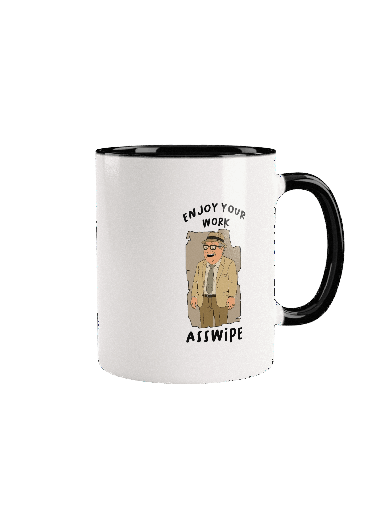 "Enjoy Your Work – Retro Sarcasm Cup Edition" No. 2 product image (1)