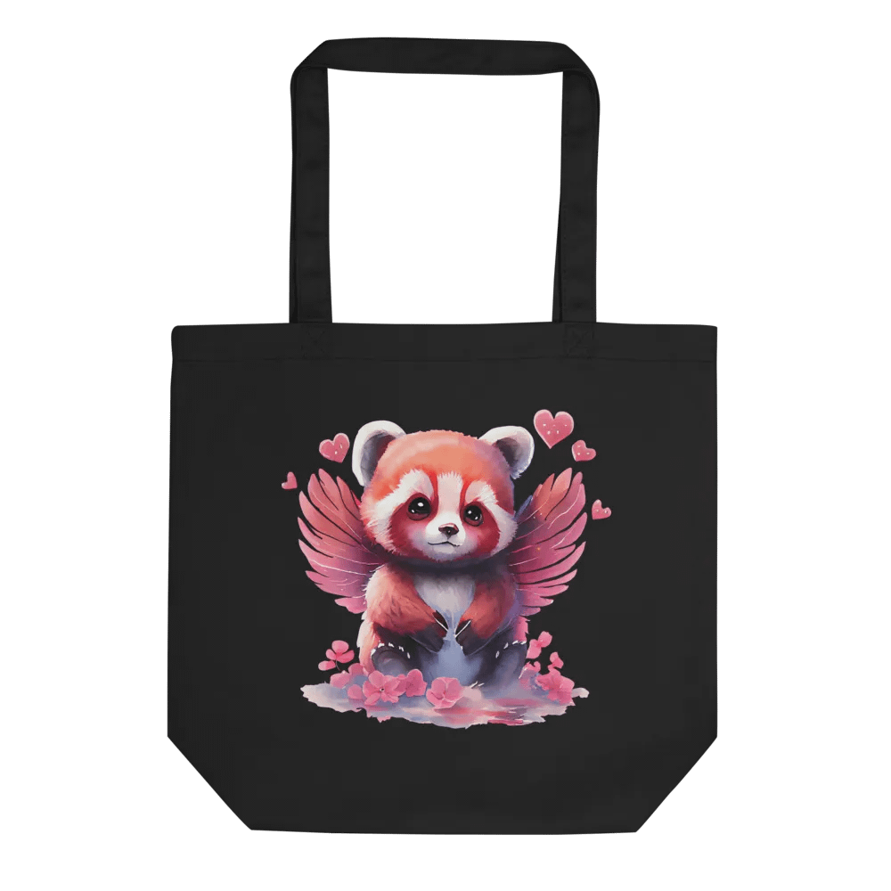 Love-Struck Red Panda Eco Tote product image (1)