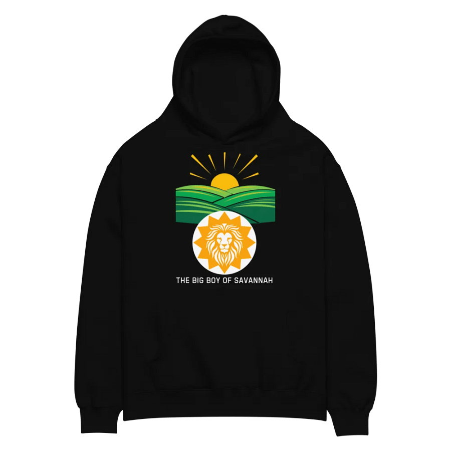 Lionheart Sunset Oversized Hoodie product image (2)