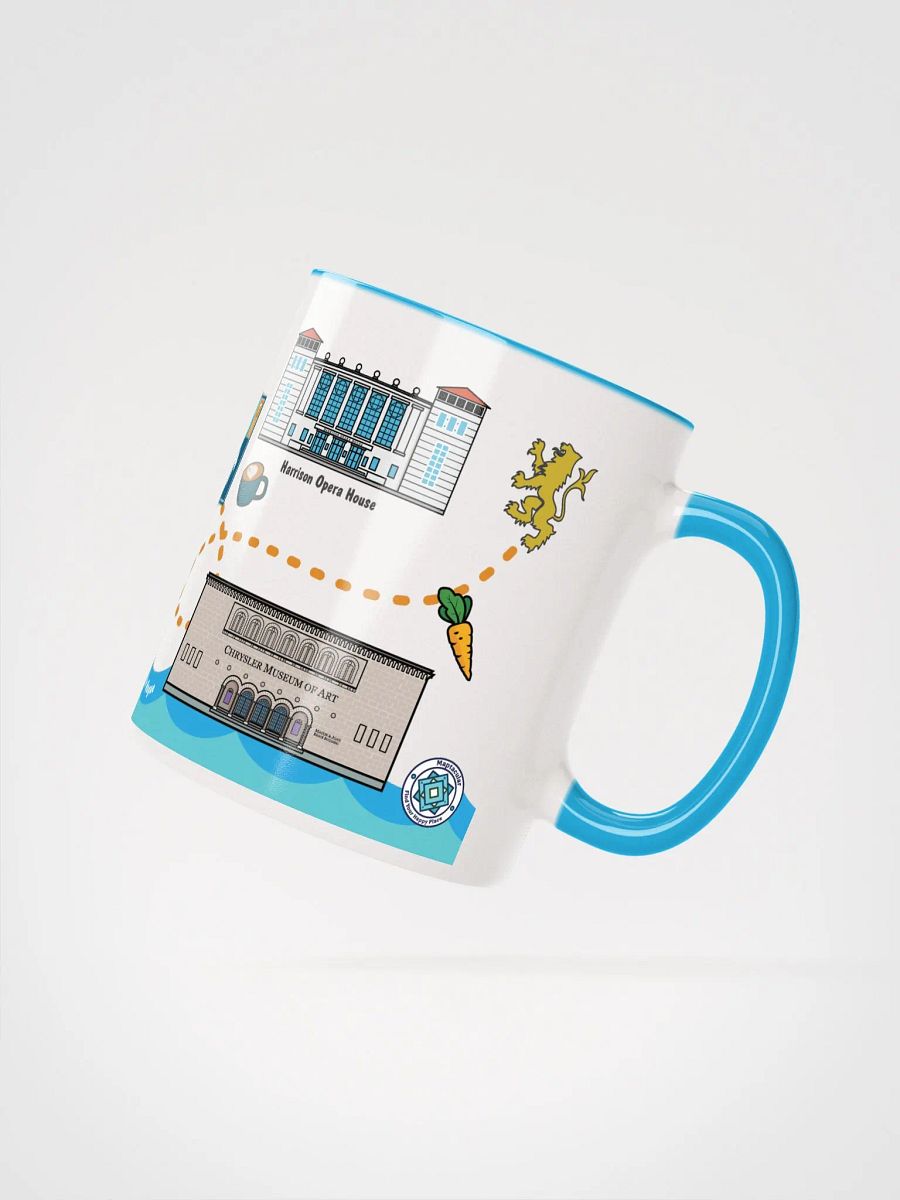Ghent, Norfolk Virginia Coffee Mug - Color Inside product image (3)