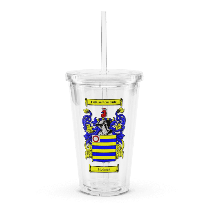 Holmes Family Crest - Clear Tumbler product image (1)