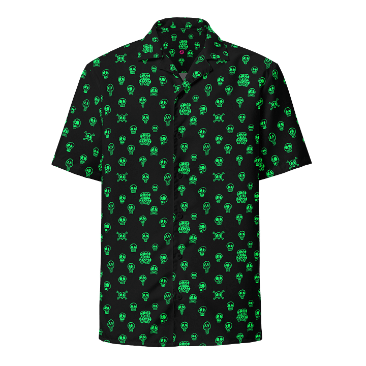 Neon Skulls Hawaiian Shirt product image (1)