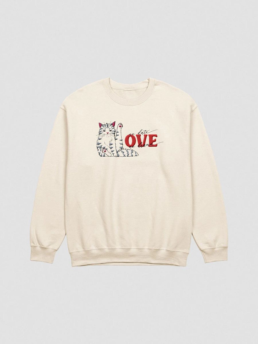 Cat Date Night - Embroidered Crewneck product image (2)