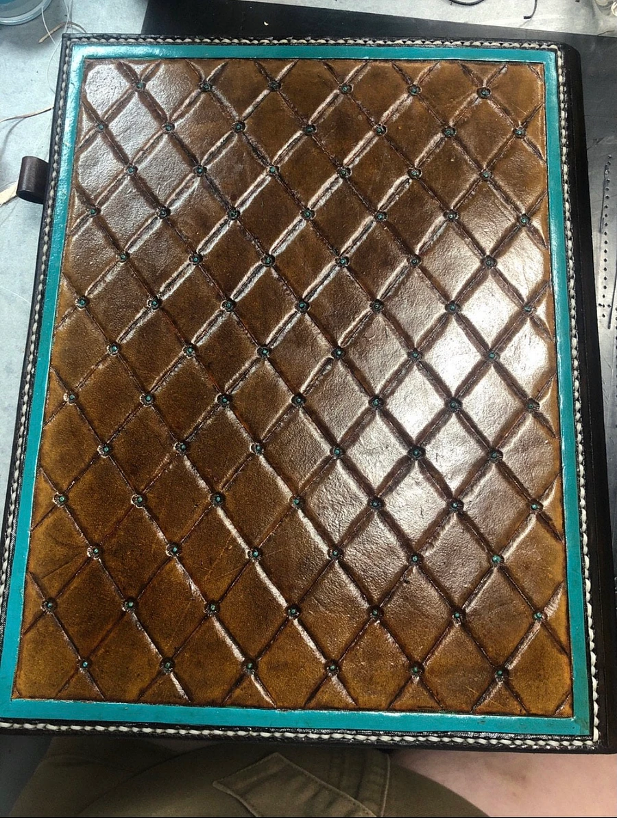 Custom Leather Padfolio product image (9)
