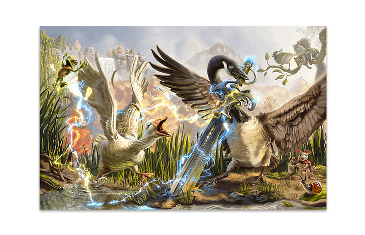 Honk and Bonk Print product image (1)
