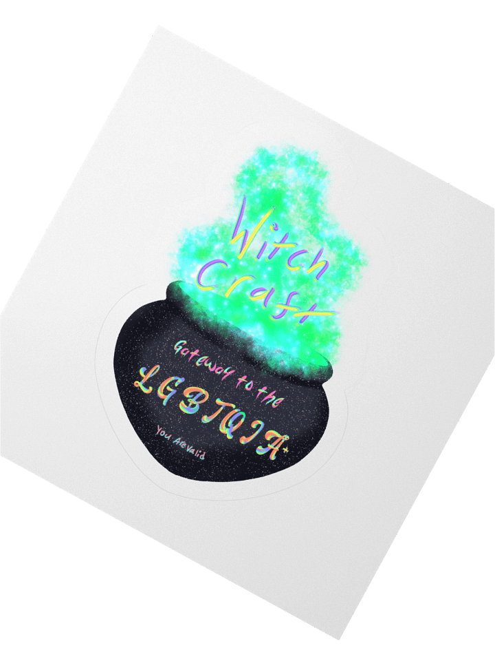 Witchcraft: Gateway to the LGBTQIA+ Sticker product image (6)