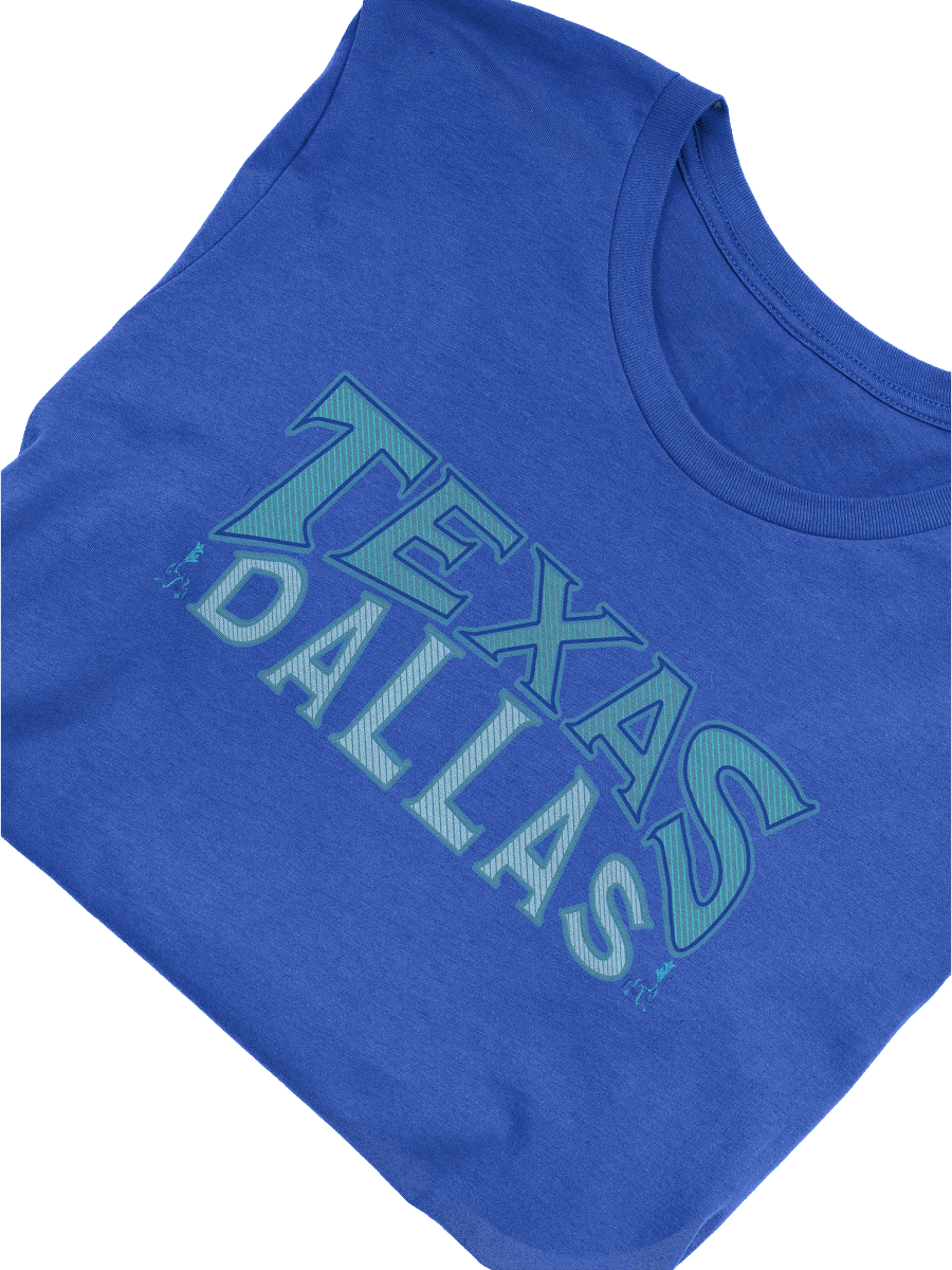 Dallas Texas Vibes Graphic Tee product image (4)