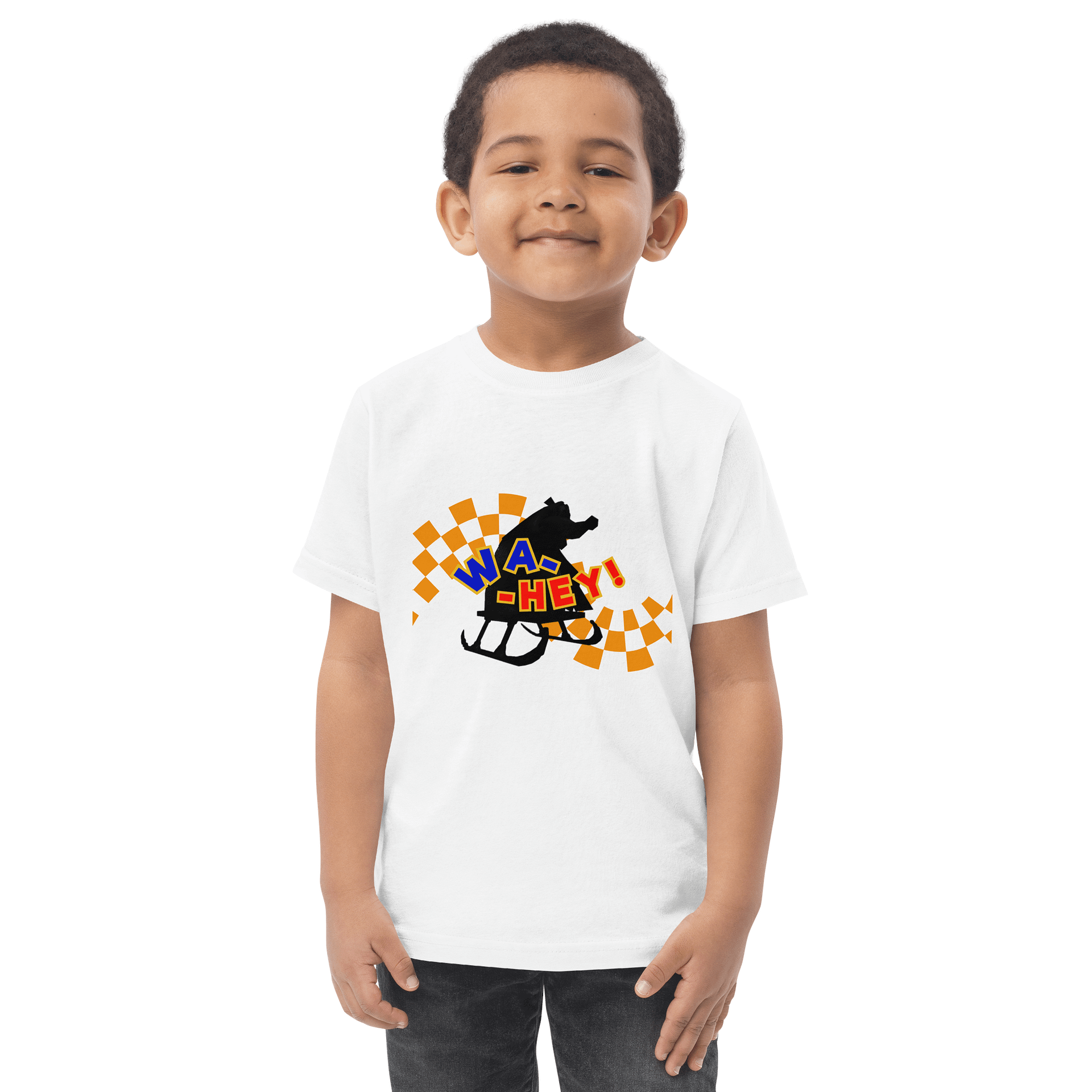 TODDLER'S WA-HEY! Sled Sprint Tee product image (1)