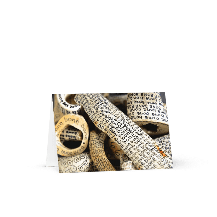 Bone Greeting Card product image (2)