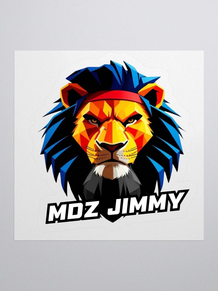 MDZ JIMMY Logo Sticker product image (3)