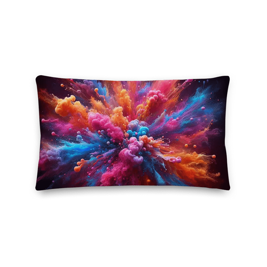 Vibrant Burst All-Over Premium Pillow product image (3)