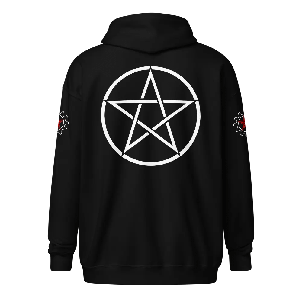 Pentagram Zip Hoodie product image (1)