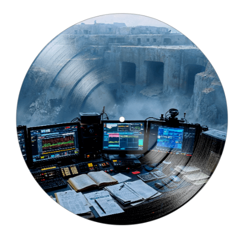 Custom Ambient Outpost 12" Picture Vinyl incl. Cover - FREE Shipping product image (1)