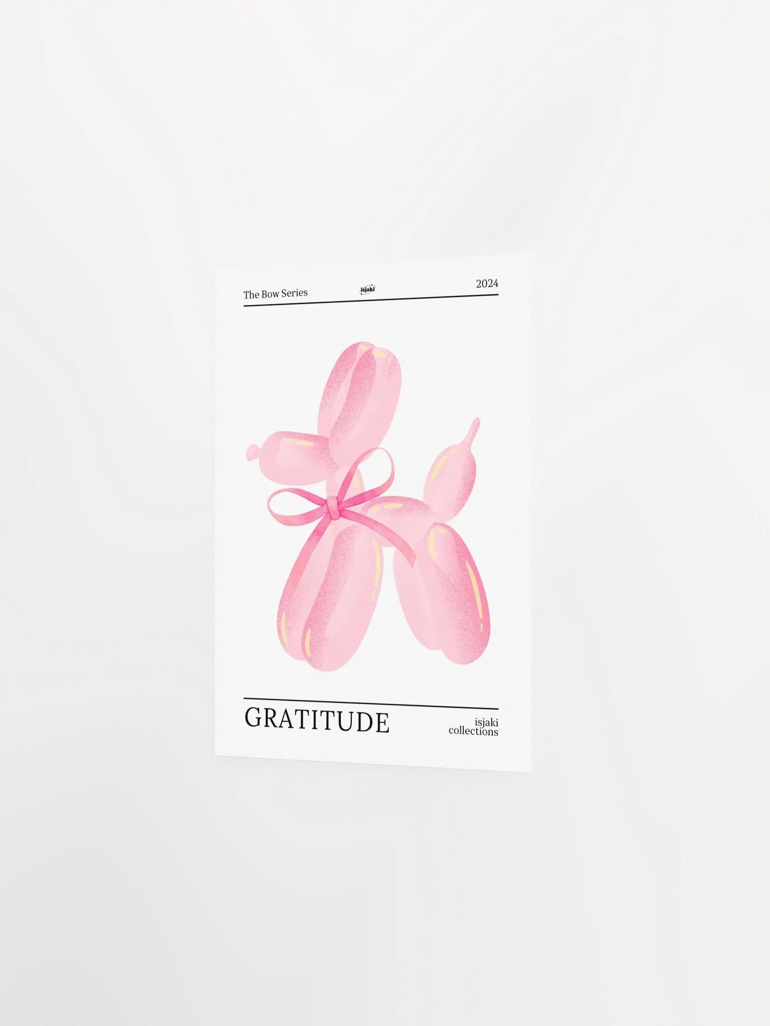 Pink Balloon Dog Print | 2024 The Bow Series Edition product image (6)