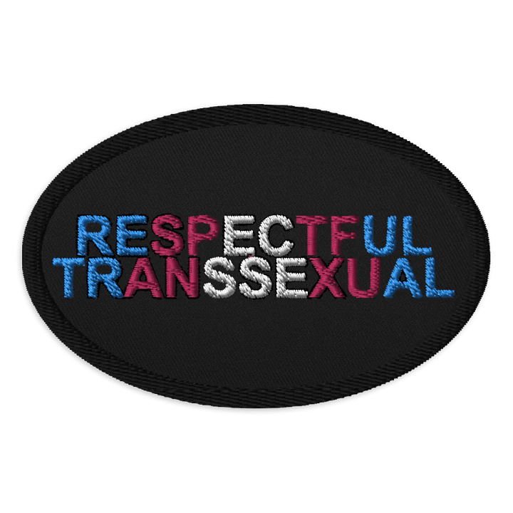 Respectful Transsexual Patch product image (1)
