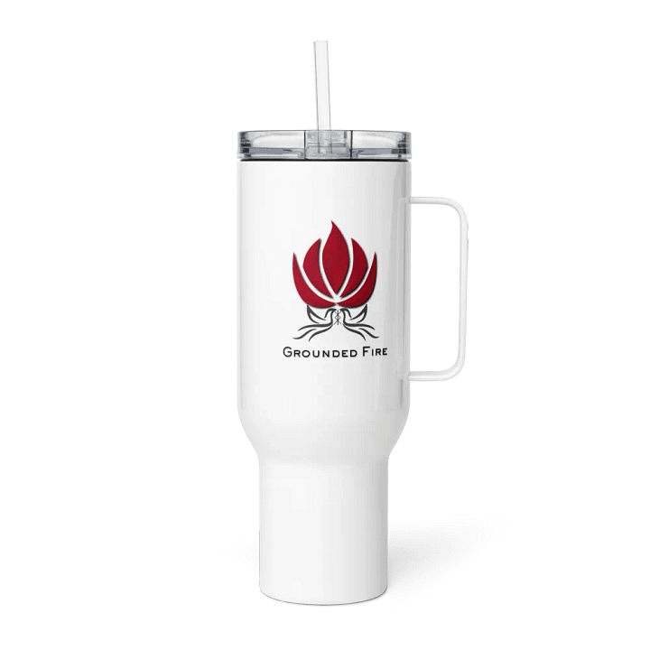 Grounded Fire Logo Travel Mug product image (4)