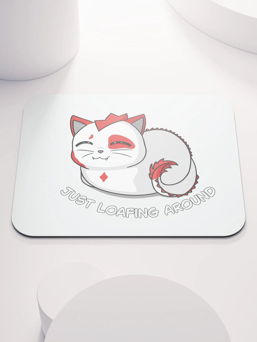 Just Loafing Around Cat Mouse Pad product image (1)