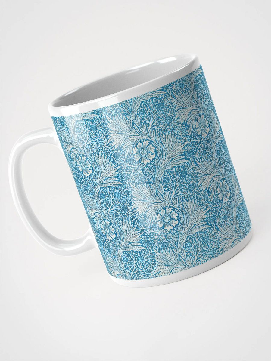 Marigold Pattern White Glossy Mug product image (3)