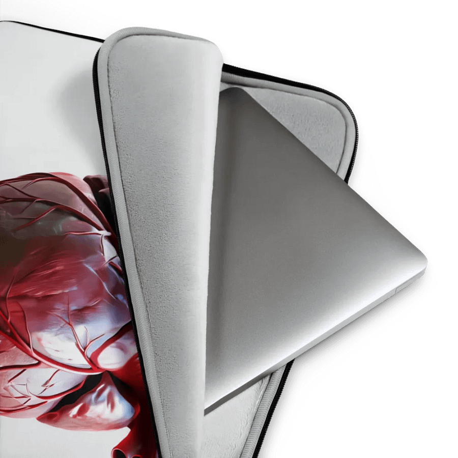 Anatomical Heart Laptop Sleeve product image (4)